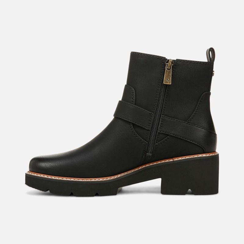 Naturalizer Shoes for Women - Cabaret Moto Boot Black GE36-9596F5