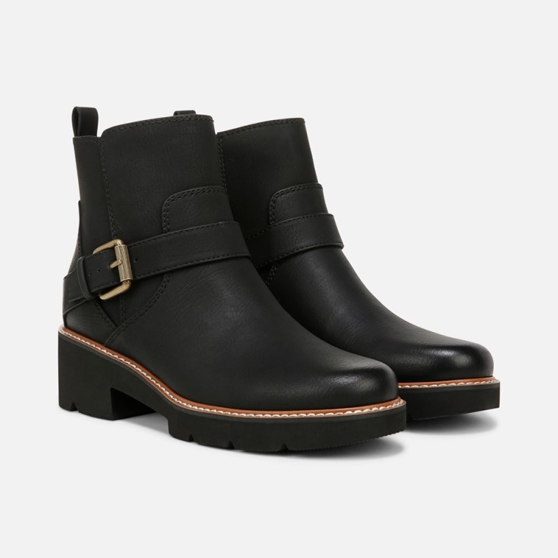Naturalizer Shoes for Women - Cabaret Moto Boot Black GE36-9596F5