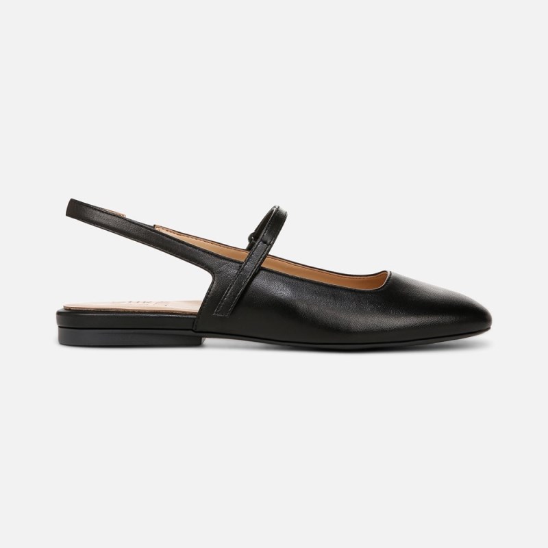 Naturalizer Shoes for Women - Connie Mary Jane Slingback Flat Black EN42-1842Z7