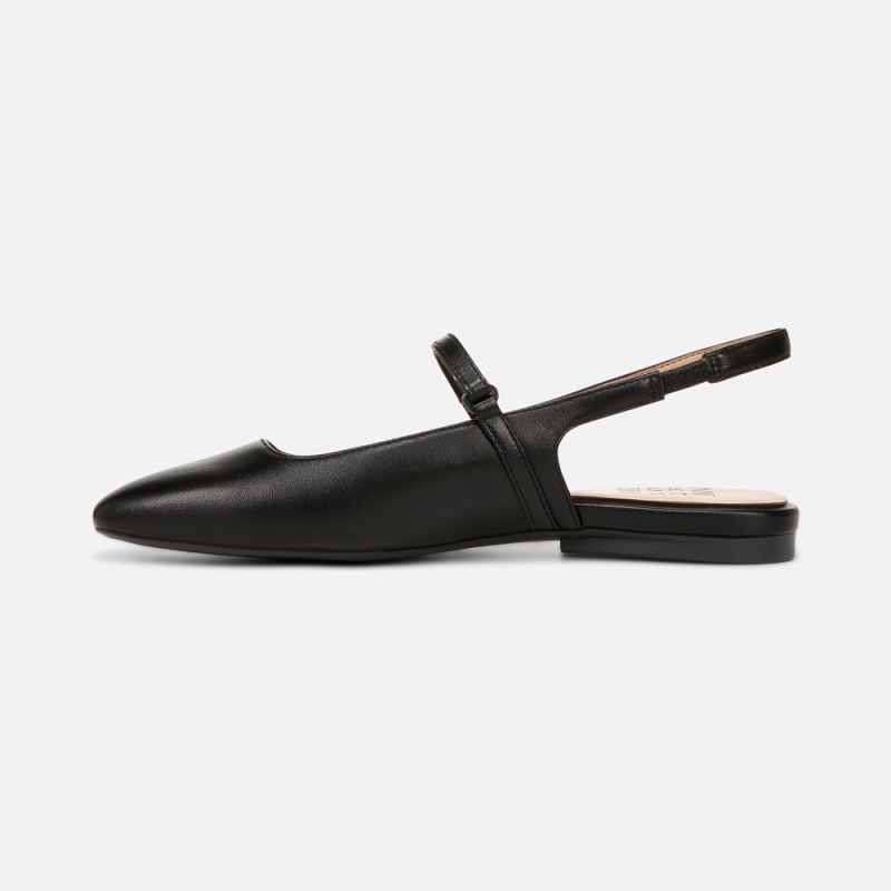 Naturalizer Shoes for Women - Connie Mary Jane Slingback Flat Black EN42-1842Z7