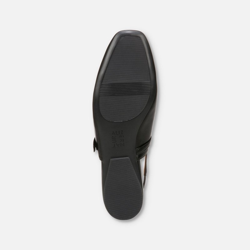 Naturalizer Shoes for Women - Connie Mary Jane Slingback Flat Black EN42-1842Z7