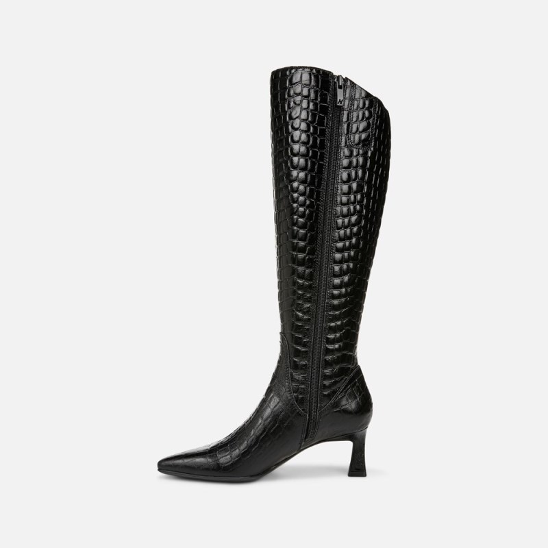 Naturalizer Shoes for Women - Deesha Narrow Calf Knee High Boot Black LL33-6543K4