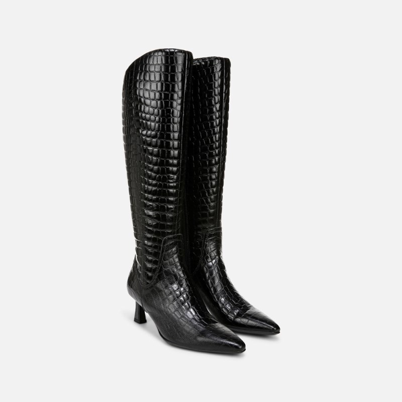 Naturalizer Shoes for Women - Deesha Narrow Calf Knee High Boot Black LL33-6543K4