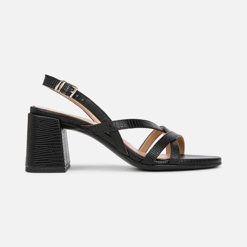 Naturalizer Shoes for Women - Demi Block Heel Dress Sandal Black ET98-0828I2