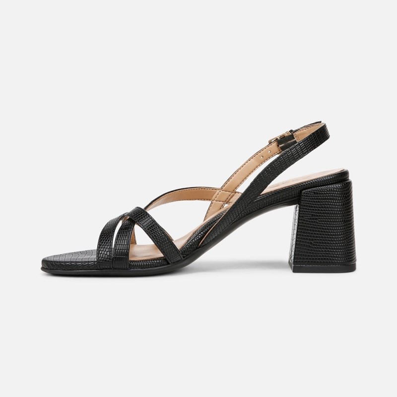 Naturalizer Shoes for Women - Demi Block Heel Dress Sandal Black ET98-0828I2
