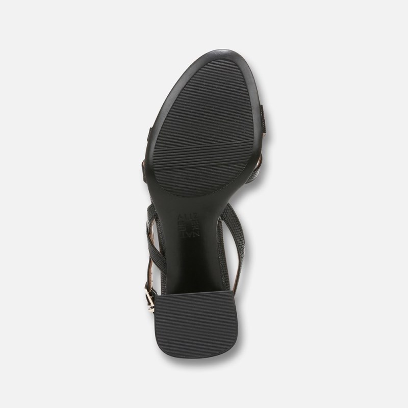 Naturalizer Shoes for Women - Demi Block Heel Dress Sandal Black ET98-0828I2
