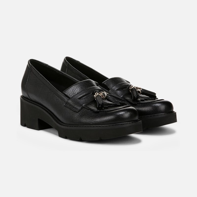 Naturalizer Shoes for Women - Desmond Lug Loafer Black US69-9269T5