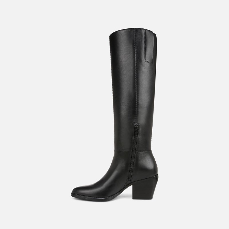 Naturalizer Shoes for Women - Fae Wide Calf Knee High Boot Black FV15-9015U8