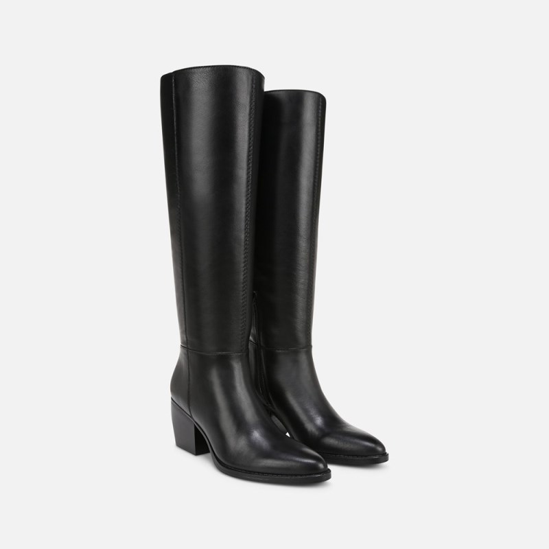 Naturalizer Shoes for Women - Fae Wide Calf Knee High Boot Black FV15-9015U8