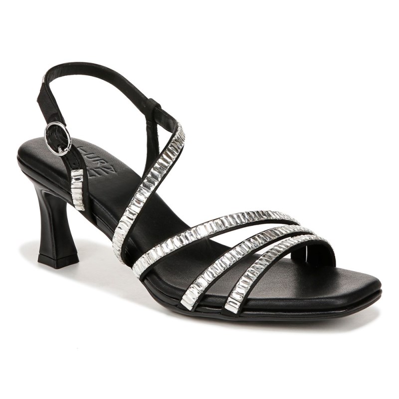 Naturalizer Shoes for Women - Galaxy 2 Strappy Sandal Black YW49-8529S8