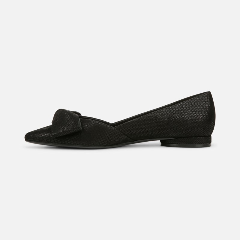 Naturalizer Shoes for Women - Havana Bow Flat Black WE98-1438H7