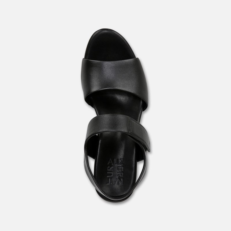 Naturalizer Shoes for Women - Imani Wedge Sandal Black DA43-9343A0