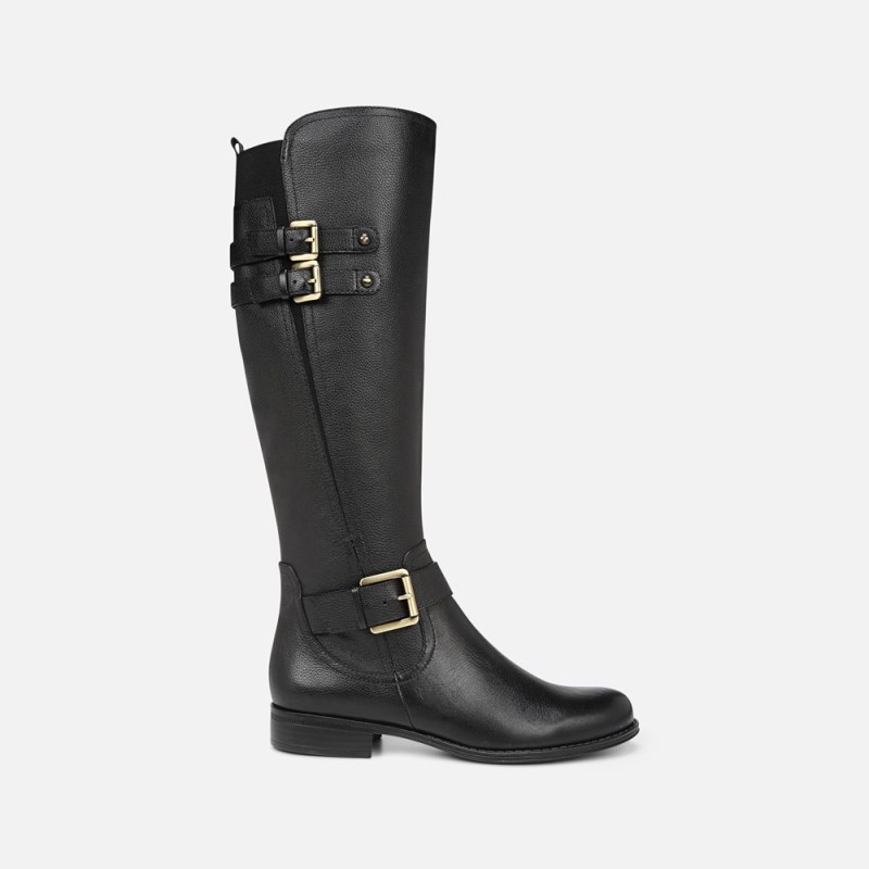 Naturalizer Shoes for Women - Jessie Wide Calf Knee High Boot Black CV49-3889Y3