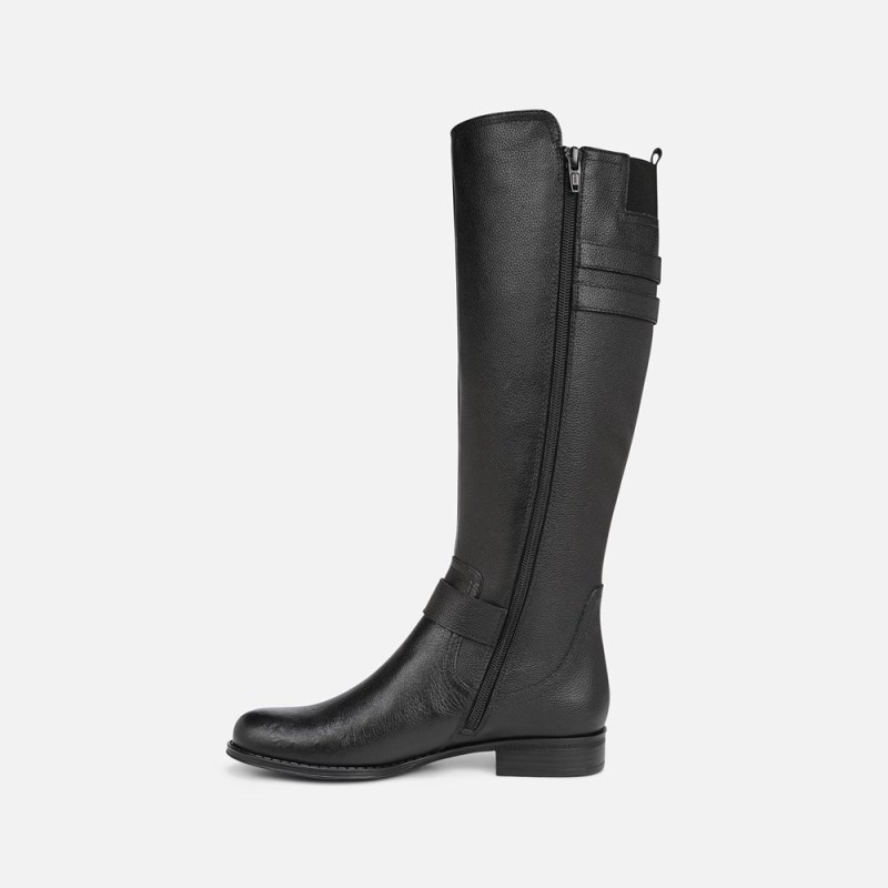 Naturalizer Shoes for Women - Jessie Wide Calf Knee High Boot Black CV49-3889Y3