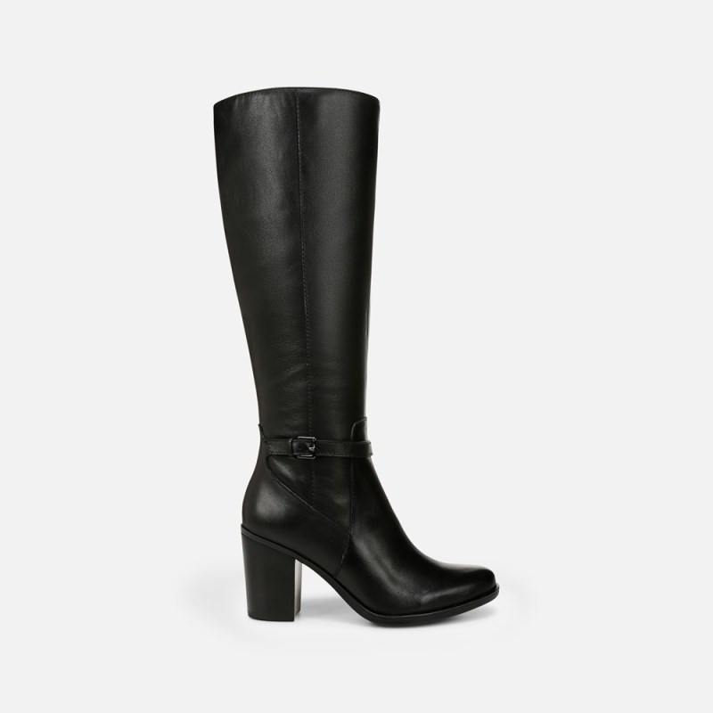 Naturalizer Shoes for Women - Kalina Extra Wide Calf Knee High Boot Black VY54-8344Z5