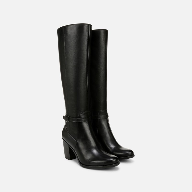 Naturalizer Shoes for Women - Kalina Extra Wide Calf Knee High Boot Black VY54-8344Z5