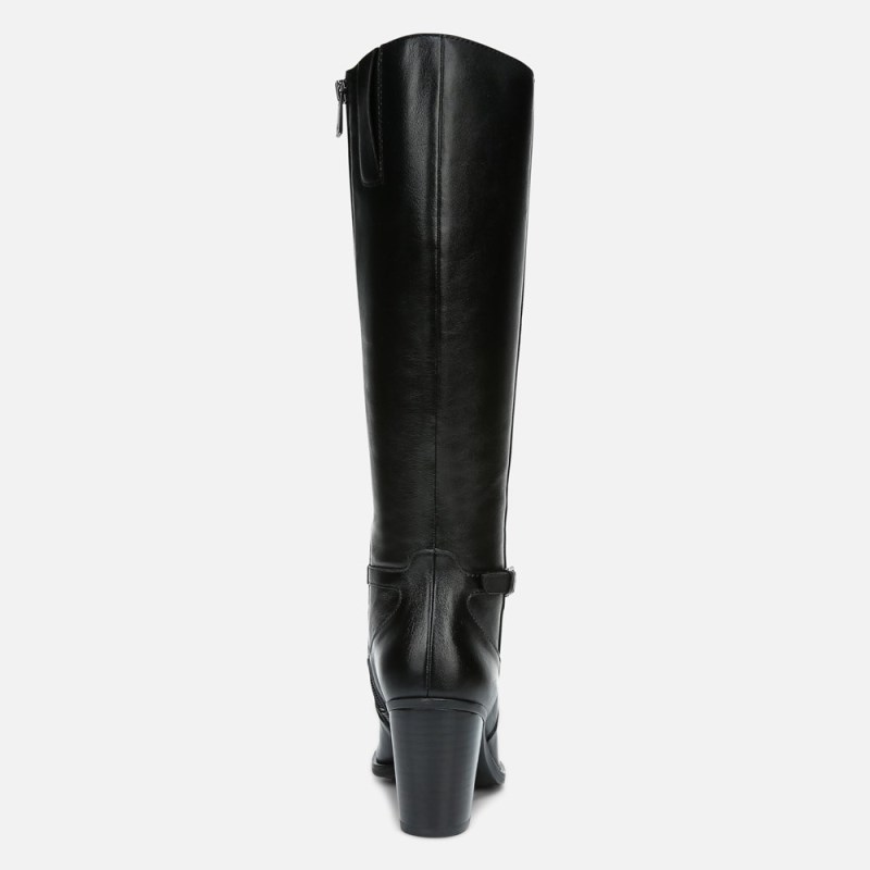 Naturalizer Shoes for Women - Kalina Wide Calf Knee High Boot Black CK27-1327K9