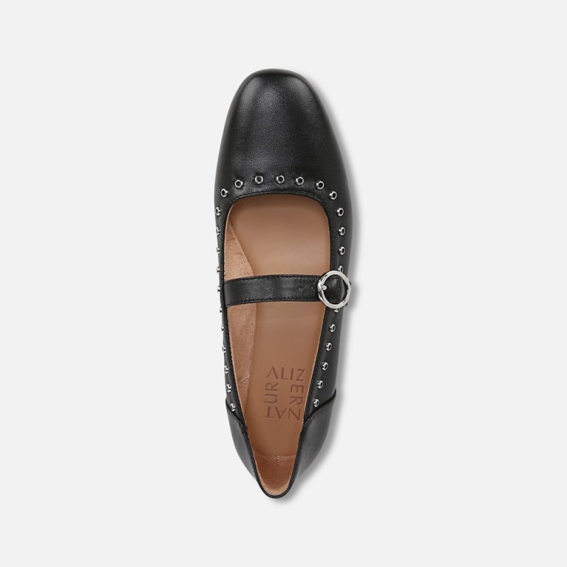 Naturalizer Shoes for Women - Kelly Mary Jane Flat Black WW70-3570J2