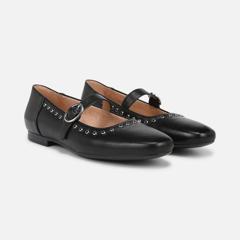 Naturalizer Shoes for Women - Kelly Mary Jane Flat Black WW70-3570J2