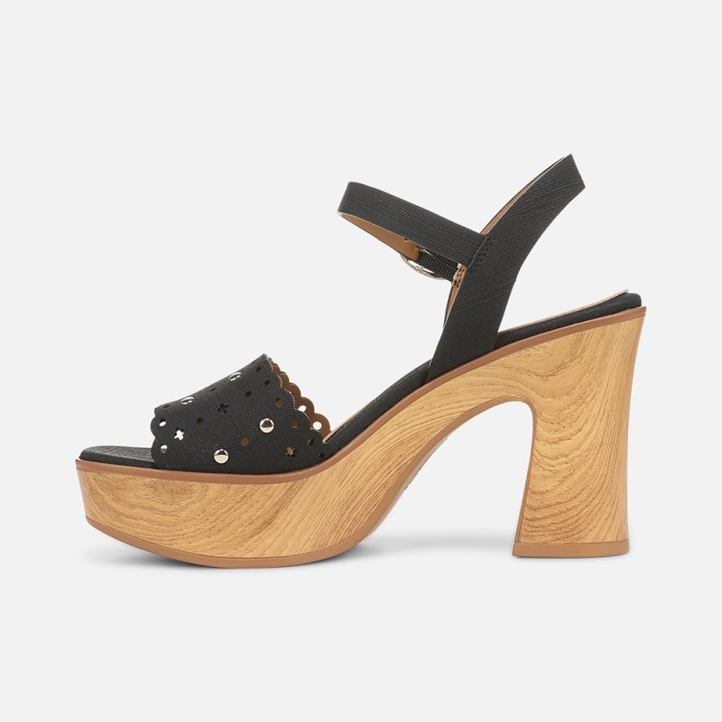 Naturalizer Shoes for Women - Kira Platform Sandal Black CX06-9276F2