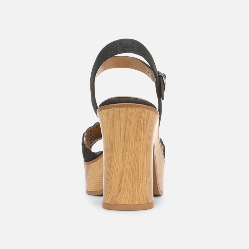 Naturalizer Shoes for Women - Kira Platform Sandal Black CX06-9276F2