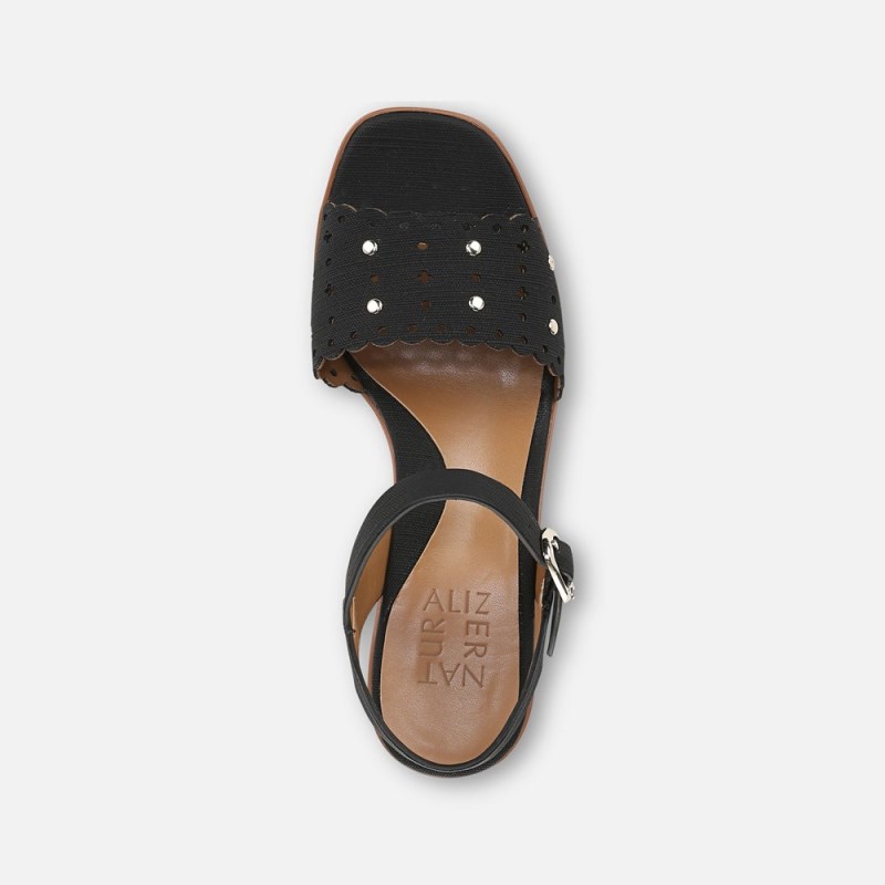 Naturalizer Shoes for Women - Kira Platform Sandal Black CX06-9276F2