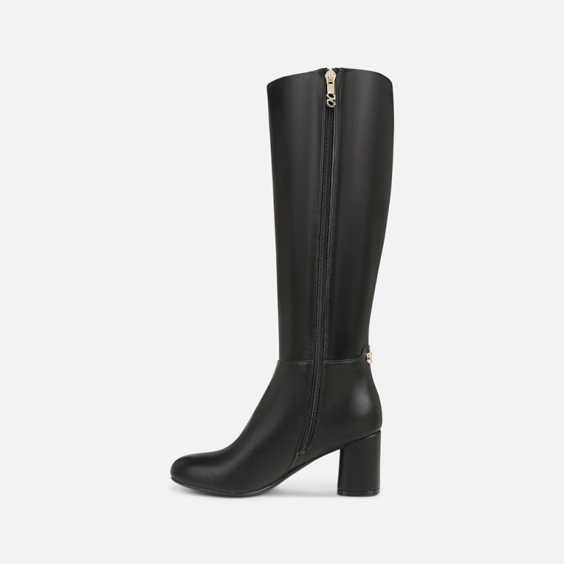 Naturalizer Shoes for Women - Loving Wide Calf Knee High Boot Black KZ93-9173M2