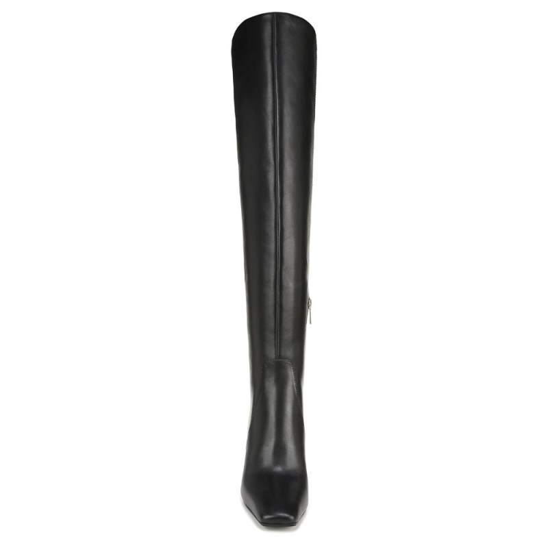 Naturalizer Shoes for Women - Lyric Wide Calf Over The Knee Boot Black PG70-3940Z8