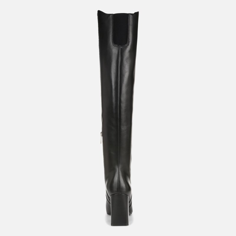 Naturalizer Shoes for Women - Lyric Wide Calf Over The Knee Boot Black PG70-3940Z8