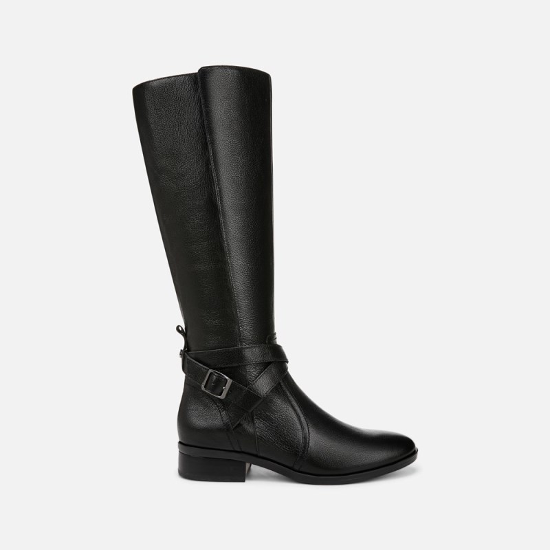 Naturalizer Shoes for Women - Rena 2 Extra Wide Calf Riding Boot Black VY98-5468F6