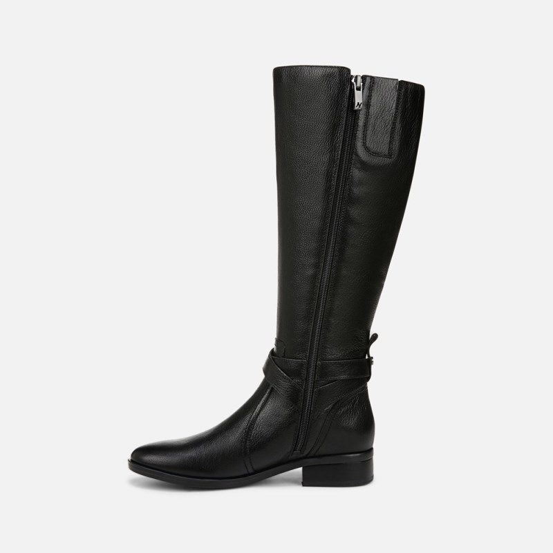 Naturalizer Shoes for Women - Rena 2 Extra Wide Calf Riding Boot Black VY98-5468F6