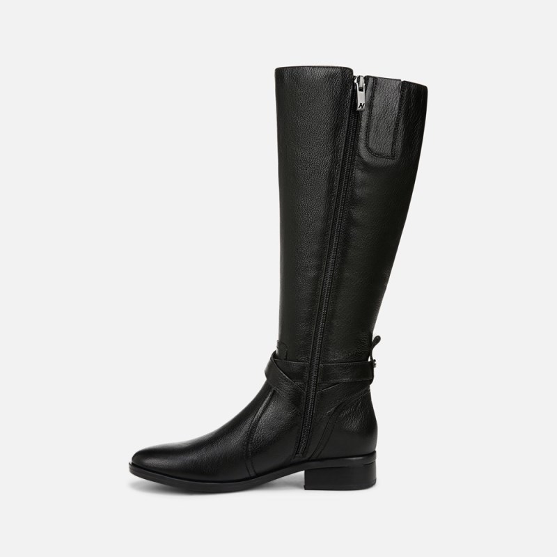 Naturalizer Shoes for Women - Rena 2 Narrow Calf Riding Boot Black JT93-9103Q8