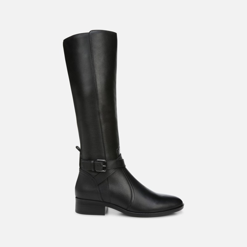 Naturalizer Shoes for Women - Rena Wide Calf Riding Boot Black GX56-3066N4