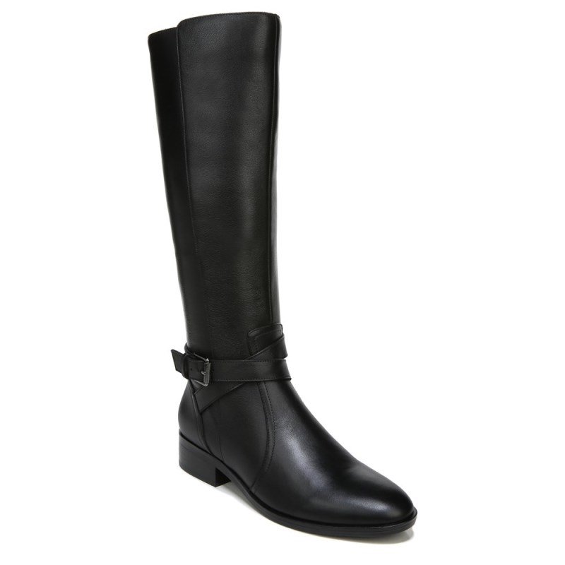 Naturalizer Shoes for Women - Rena Wide Calf Riding Boot Black GX56-3066N4