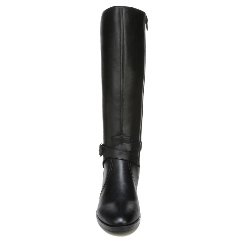 Naturalizer Shoes for Women - Rena Wide Calf Riding Boot Black GX56-3066N4