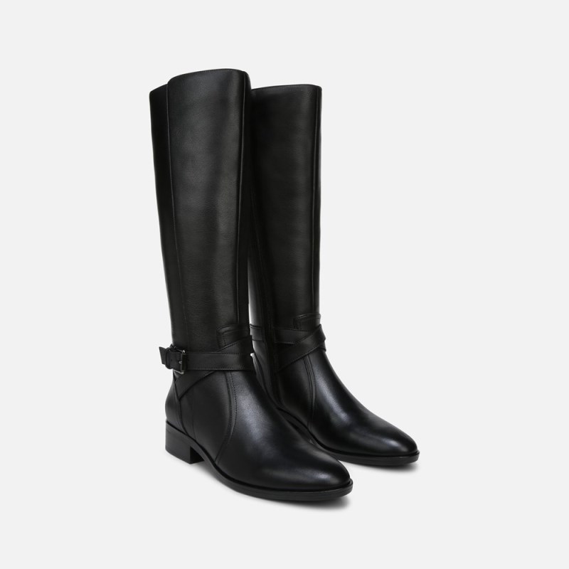 Naturalizer Shoes for Women - Rena Wide Calf Riding Boot Black GX56-3066N4