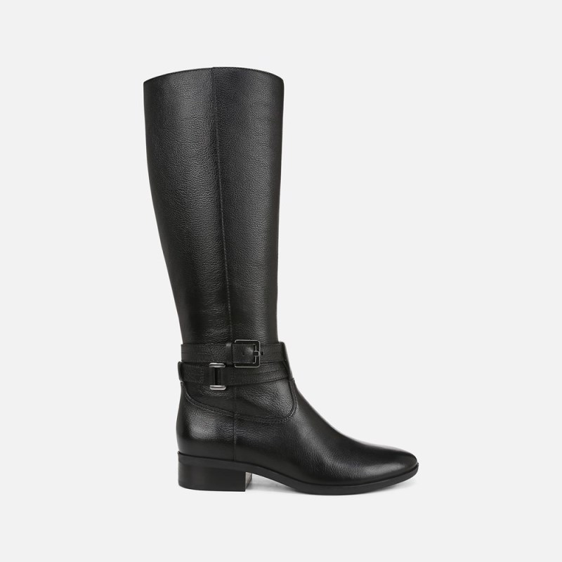Naturalizer Shoes for Women - Rory Wide Calf Knee High boot Black NF37-5857U1