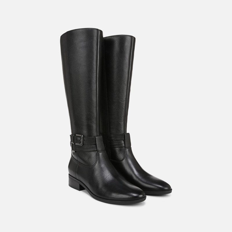 Naturalizer Shoes for Women - Rory Wide Calf Knee High boot Black NF37-5857U1