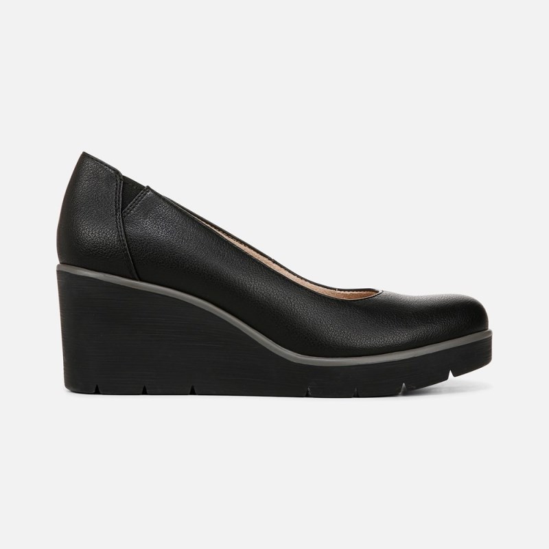 Naturalizer Shoes for Women - SOUL About Time Wedge Pump Black MA42-0762D8