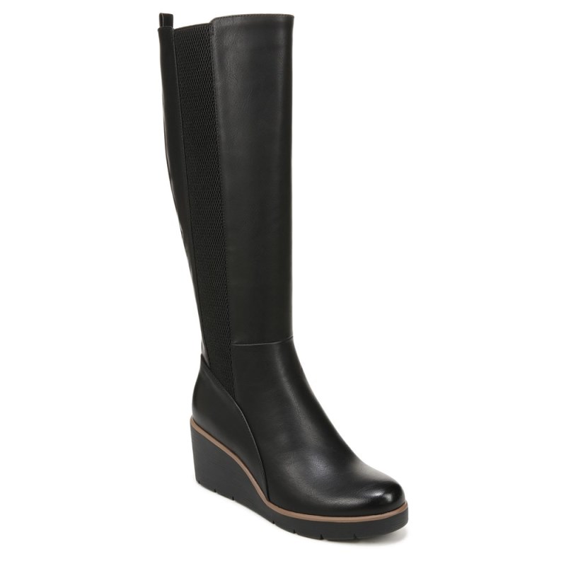 Naturalizer Shoes for Women - SOUL Adrian Knee High Boot Black ZJ80-7380Q3