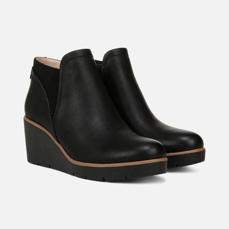 Naturalizer Shoes for Women - SOUL Affirm Weather Resistant Ankle Booties Black IA78-5188E5