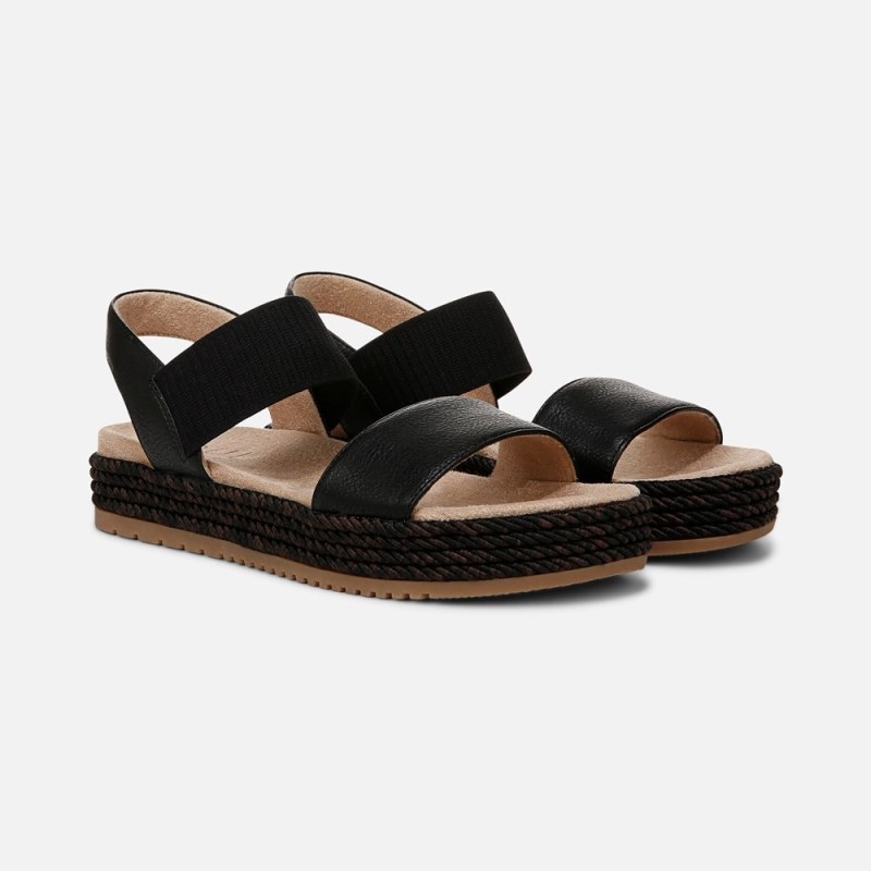 Naturalizer Shoes for Women - SOUL Diana Strappy Sandal Black VM01-7481I3