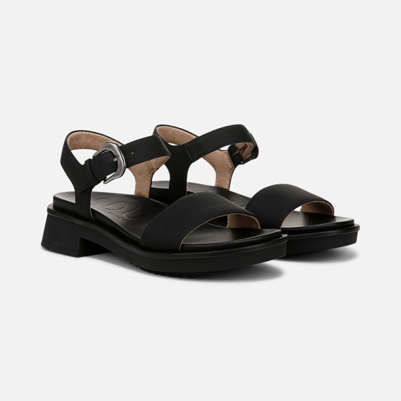 Naturalizer Shoes for Women - SOUL Emma Strappy Sandal Black IB76-4376L0