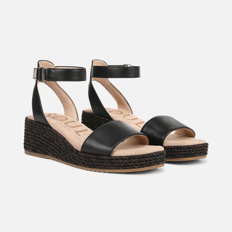 Naturalizer Shoes for Women - SOUL Gloria Espadrille Black NC27-3327H0