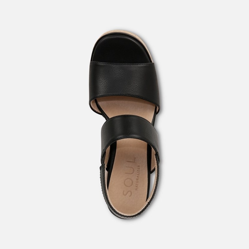 Naturalizer Shoes for Women - SOUL Holly Sandal Black MI19-5269A1