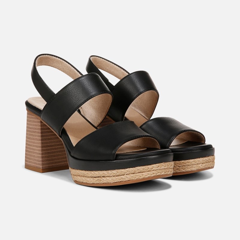 Naturalizer Shoes for Women - SOUL Holly Sandal Black MI19-5269A1