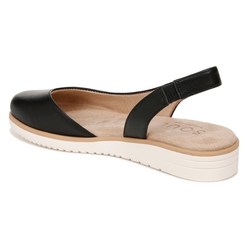 Naturalizer Shoes for Women - SOUL Idea d'Orsay Flat Black IV63-5973L0