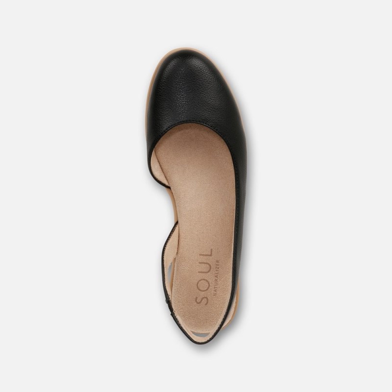 Naturalizer Shoes for Women - SOUL Idea d'Orsay Flat Black IV63-5973L0