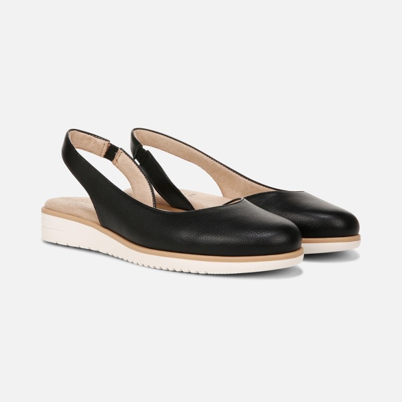 Naturalizer Shoes for Women - SOUL Idea d'Orsay Flat Black IV63-5973L0