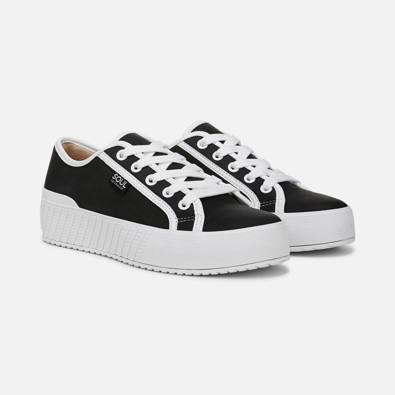 Naturalizer Shoes for Women - SOUL Iliana Lace Up Sneaker Black ON12-7632I4